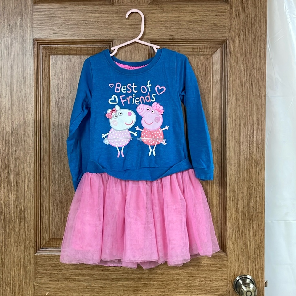 Peppa Pig girls dress size 5T